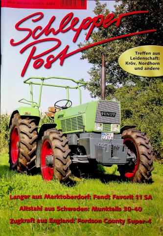 Deckblatt Schlepper Post (06/2014)